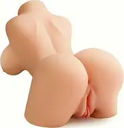 YUKAIONE Male Masturbator Male Sex Toys - 2 in 1 Pocket Pussy Sex Toys Male Stimulator with Realistic Vagina Tight Anal, Big Ass Pocket Pussy Male Adult Toys