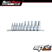 SP Tools 1/4"Dr & 3/8"Dr Inhex Socket Rail Set - 10pc - SAE | SP20546