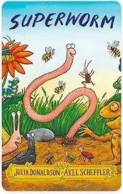 Yoto Superworm by Julia Donaldson – Kids Audio Card for Use with Player & Mini All-in-1 Audio Player, Educational Screen-Free Listening with Fun Stories for Playtime, Bedtime & Travel, Ages 2+