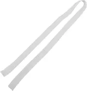 Angoily Iron Tape for Pants No Sew Durable Fabric Self Adhesive Strips for Invisible Hemming for Jeans Suits and Trousers Long White