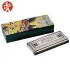 Hohner Tremolo Series ECHO Harp 32-Hole Keys of C/G Harmonica 54C/G
