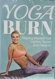 Yoga Burn - DVD - Helping Women Get Lighter Sexier and Happier 4-Disc Set - New