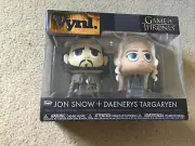 Funko Vynl Game Of Thrones Jon Snow + Daenerys Targaryen Figures (T4)