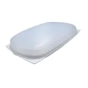Tupperware CheeSmart Low Rectangular Cheese Smart Container Keeper White #5174