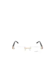 Logo flat mirror One size White