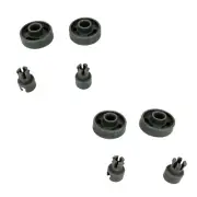 4X Dishwasher Lower Basket Wheel For Baumatic BDW45 BDI652 BDI631 Bottom Roller