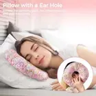 for Side Sleepers Pillow with Ear Hole for Ear Pain Relief Ear Piercing Pillow