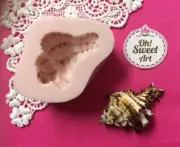 Sea Shell IV 3D Silicone mold shells fondant soap Food Cake Decoration