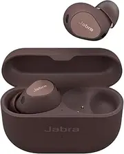 [Jabra] Elite 10 Wireless in-Ear Bluetooth Earbuds Advanced Active Noise Cancellation, 6 Built-in Microphones and Dolby Atmos Sound - Cocoa