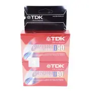 TDK Superior D90 Normal Bias 4-Pack of Blank Tapes NIB