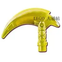 在飛比找蝦皮購物優惠-【樂高大補帖】LEGO 樂高 透明螢光綠 鐮刀【37341/