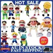 Jeffy Hand Puppet Boy Joseph Cody Soft Plush Toy Doll Removable Mouth Kids-Gift-