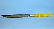 Sheffield Carving Knife Thermostat Marbleized Handle ~ Danish Stainless Blade