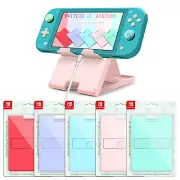 NS Normal Switch Game Console Stand For Nintendo Switch Mobie Phone Pad Pink Hol