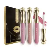 Mirenesse - Bring Me Roses Velvet Kiss Liquid Lip Kit 3 pce Full Size