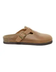 [EVERAU] Brooklyn Buckle Sandal in Chestnut