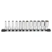 TONE 3/8” DEEP SOCKET WRENCH SET INCH 12 SIZE SET (1/4"～3/4") HSBL312 NEW