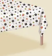 Hollywood Popcorn Plastic Tablecover