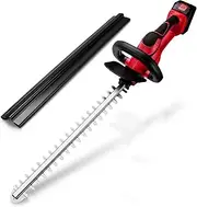 Cordless Hedge Trimmer for 21V MAX Battery (Included Battery) - Electric Hedge Trimmer Cordless Grass Trimmer, Bush Trimmer & Grass Shears for Yard