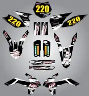 Custom Graphics full Kit - SAFARI STYLE decals stickers fits KTM 85 2013 - 2017