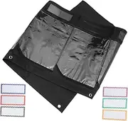 ROMISBABA Classroom Wall Hanging Organizer Bag Storage Container for Office and Home Over The Door Storage for Files Magazines and Paperwork
