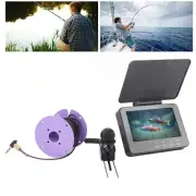 Underwater Fish Camera 1080P Portable Fish Finder Camera 4.3in Touch Screen Set