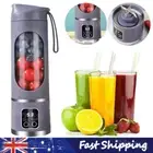 450ml Rechargeable Fruit Mixer Mini Juicer Cup Portable Blender Smoothie Maker