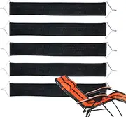 Hogvinnatil Replacement for Lawn Chair Strap, Replacement Cord for Sun Lounger, Set of 5 Replacement Laces for Living Room Chairs, Robust Load,
