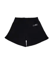 MM6 Maison Margiela Kids Numeric Logo Patch Track Shorts 12,16Y,14Y,12Y Black