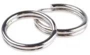 4x RS Pro REPLACEMENT SPLIT RINGS 20Pcs Steel Key Rings- 9.5mm, 13mm Or 16mm