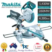 Makita Sliding Compound Mitre Saw LS1018L 240V 260mm 10" Slide 1430W with Laser