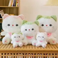 在飛比找蝦皮購物優惠-可愛大臉貓公仔 情侶貓咪毛絨玩具 靠枕玩偶抱枕 兒童禮物