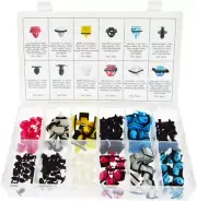 Swordfish 60700 185pc Auto Body Retainer Clip Assort for Hyundai & Kia