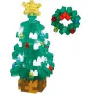 Nanoblock - Christmas Tree With Wreath