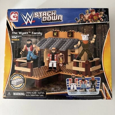 WWE Stackdown 21064 Wyatt Family Bray Wyatt Luke Harper Erik Rowan Minimates New