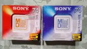 MD for WALKMAN Mini Disc SONY Color Coordination 74 minutes 10 discs setUnopened