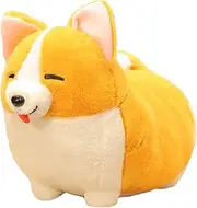 123Arts Cartoon Corgi Dog Soft Plush Throw Pillow Animal Pillow Plush Toy for Gift