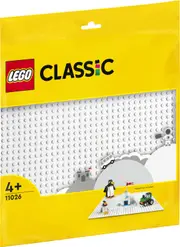 LEGO Classic White Baseplate 11026