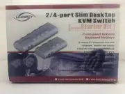 Linkskey LKV-S02SK Slim Desktop KVM Switch 2/4-port Slim Desktop (T5)