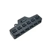 1X(6 Ports Out Line Splitter Lighting LED Strip Model Lghts Railway Layout A9T1)