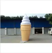 4m/13ft Inflatable Lighted Ice Cream Balloon Advertising with Blower 110v 220v