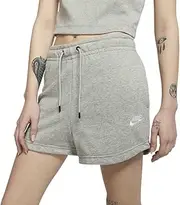 [Nike] Women's Sporty Track Pants, Gris/Blanco, Medium US