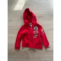 在飛比找蝦皮購物優惠-Bape kids 兒童 baby milo 過年喜氣 紅色