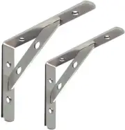 Stainless Steel Heavy Duty Shelf Bracket,Shelf Support Corner Brace Joint Right