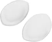 [FOYTOKI] Small Abalone Breast Pad Invisible Bras for Women Womens Strapless Bras Exercise Bras for Women 1 Pair Bra Silicone Pads Bra Liners Bra Inserts Pad Push up Push up Bra Inserts Pie