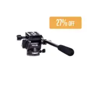 Jusino PH-40 Video Fluid Pan Head For Camera DSLR Tripods