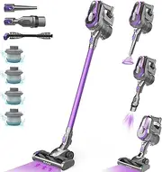 Cordless Vacuum Cleaner, 25Kpa Suction 250W Motor 6 in 1 Cordless Stick Vacuum Cleaner, Lightweight Handheld Vacuum for Home Pet Hair Carpet Hard Floor, Easy Solution to Hygiene Problems