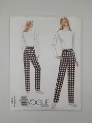 Vogue Sewing Pattern 1003 Women's Tapered Pants Size 8 NEW