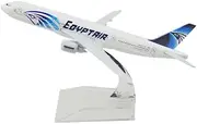 24-Hours Egypt Air B777-300 Alloy Metal Model Toy Plane