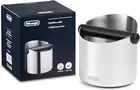De'Longhi Coffee Knock Box DLSC072, Collects Coffee Grounds, Stainless Steel,...